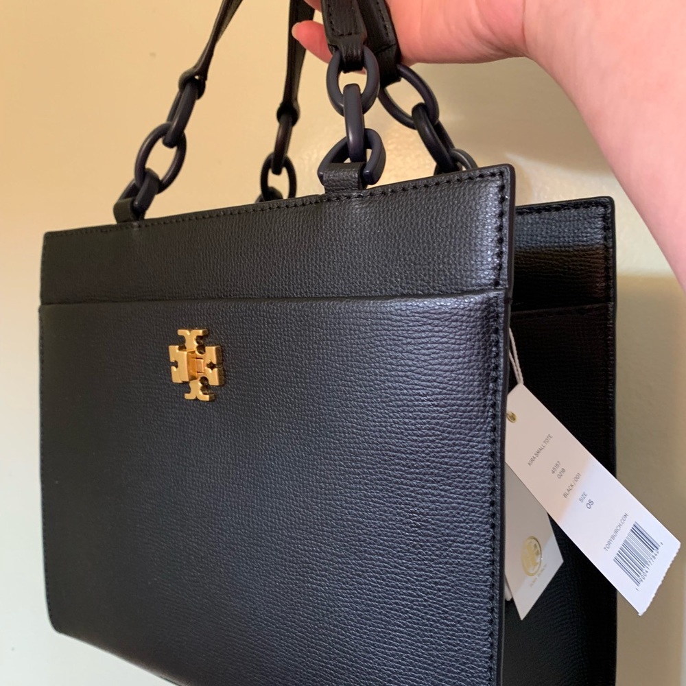 ⛔️SOLD⛔️Authentic Tory Burch Kira leather Sm tote - Picture 6 of 8